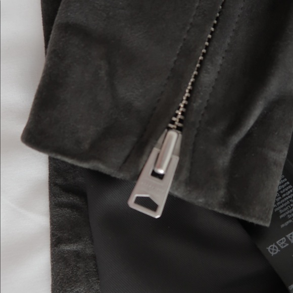 ALLSAINTS Suede Dalby Biker Jacket - Picture 7 of 10